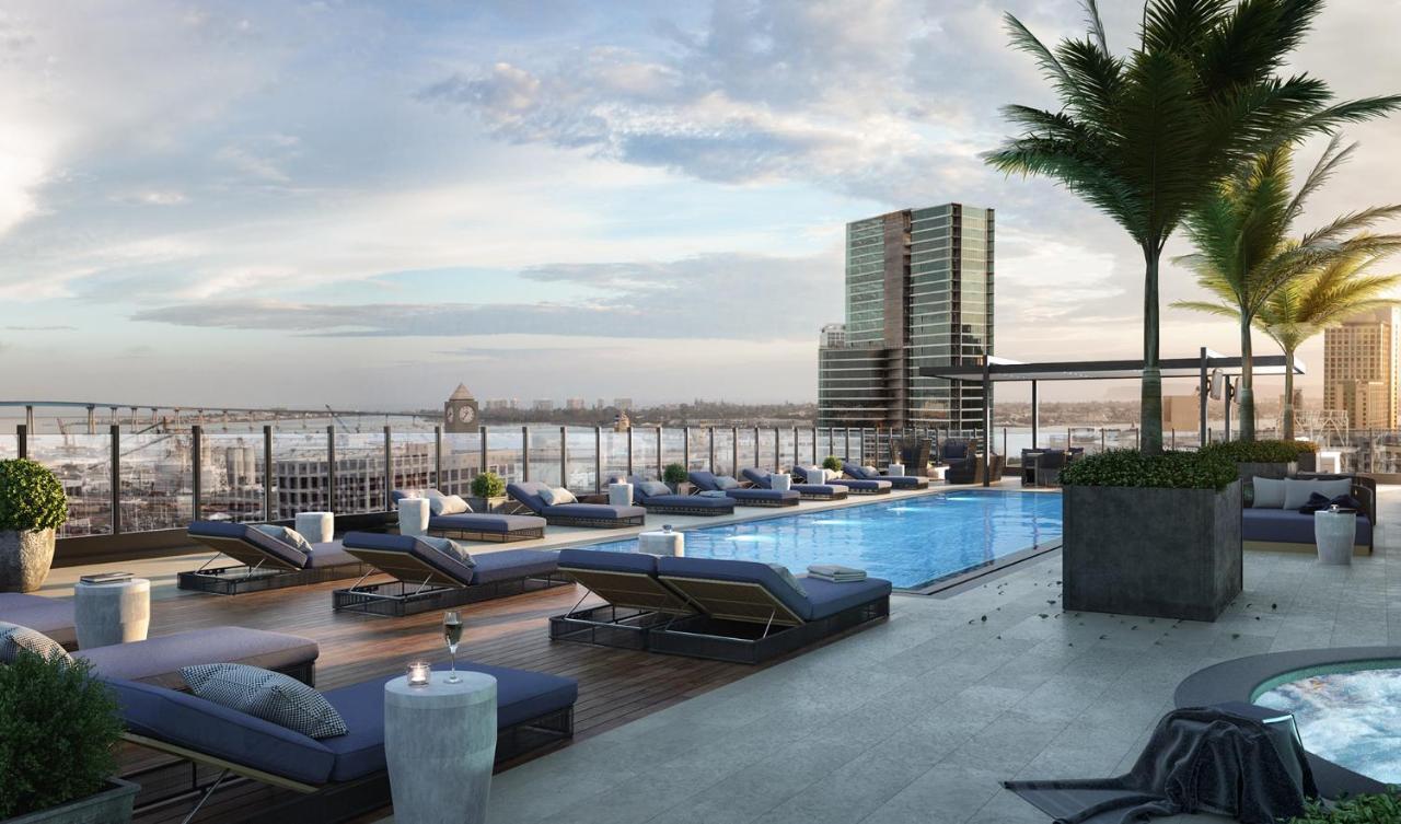 Luxury Designer Suite With Rooftop Pool, Gym San Diego Exteriör bild